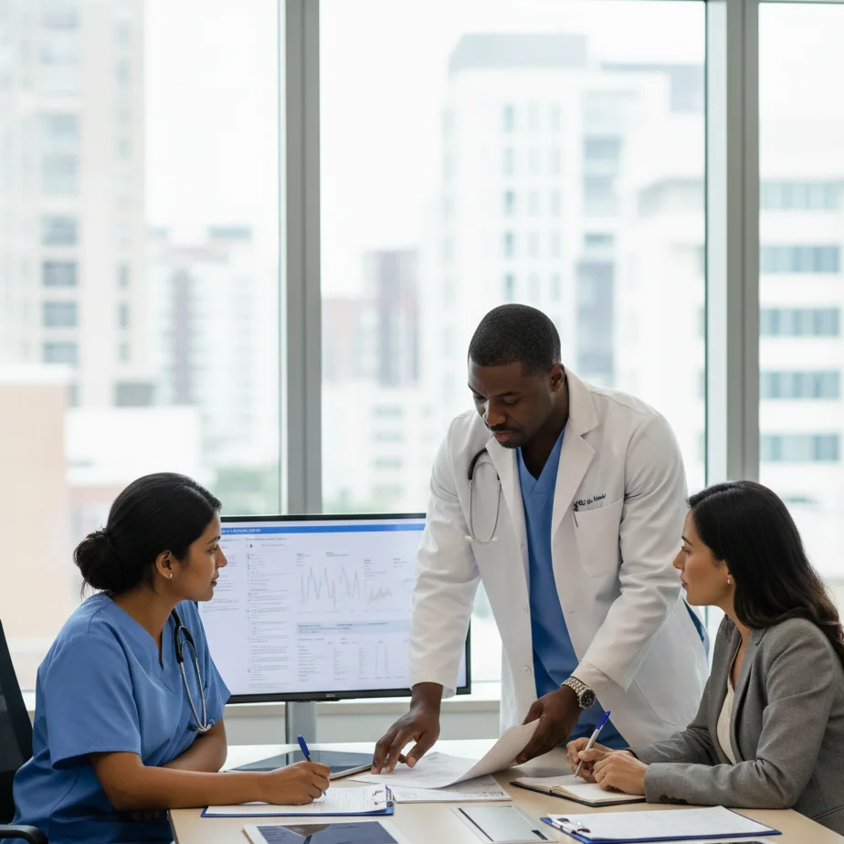 Healthcare team collaboration